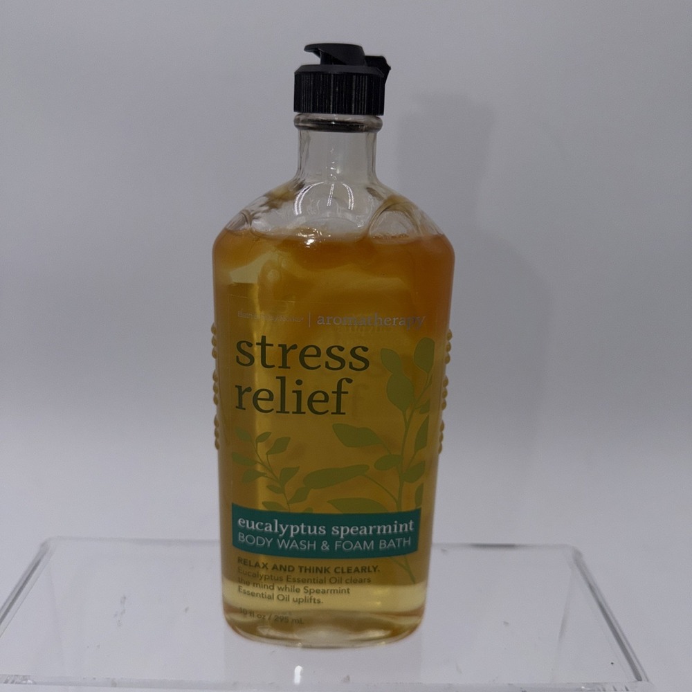 Bath & Body Works Aromatherapy Stress Relief Eucalyptus Spearmint Wash Discontin